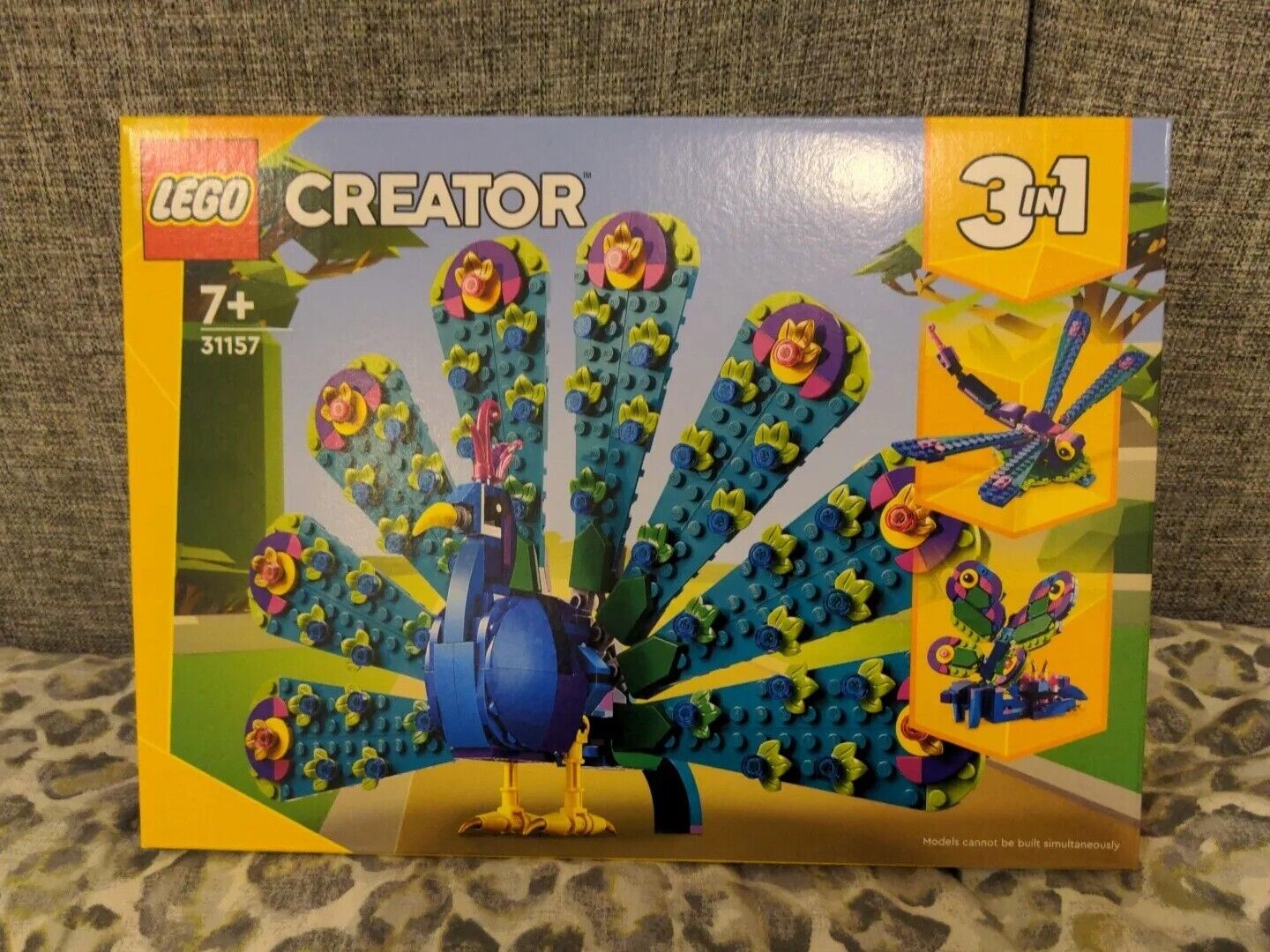 Exotic Peacock 31157, Creator 3-in-1